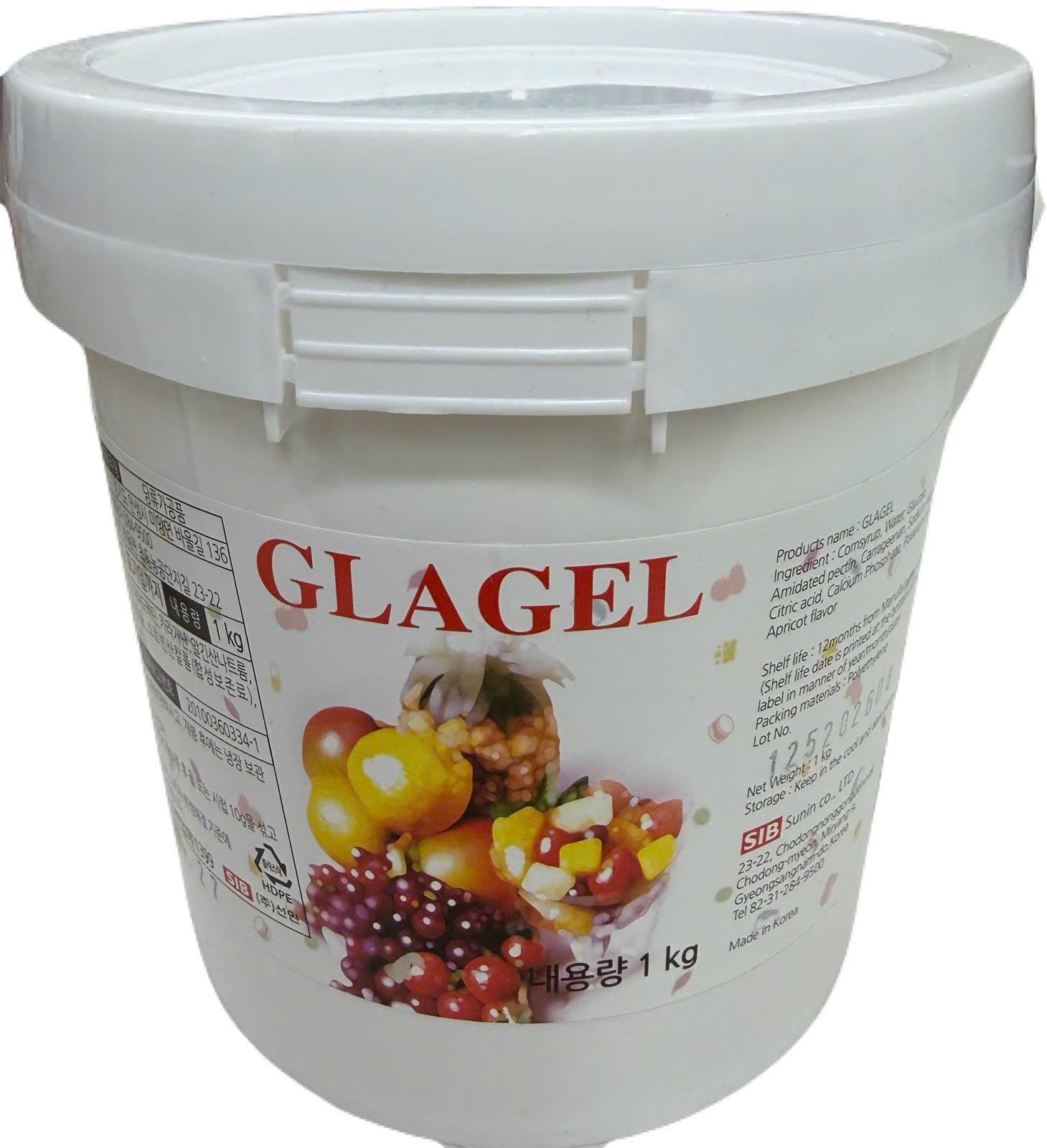 chất làm bóng Chất Làm Bóng Trái Cây Glagel (1kg) - Ảnh 1
