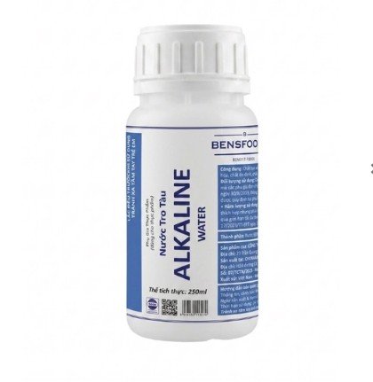 nuco tro tau 250ml Nước Tro Tàu Alkaline (250gr) - Ảnh 1