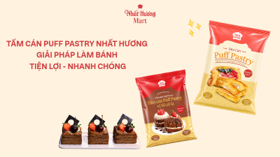 Tấm Cán Puff Pastry Nhất Hương