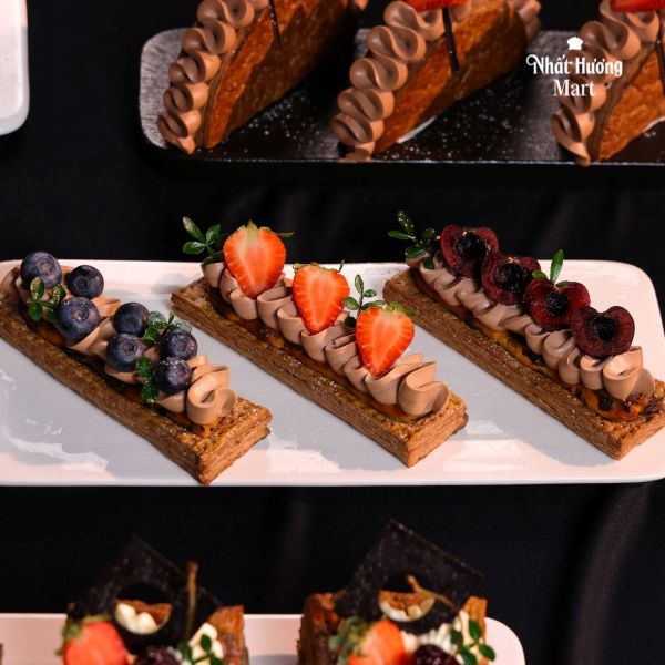 tam can puff pastry vi so co la 4 4 công thức bánh từ Tấm Cán Puff Pastry Vị Sô Cô La Nhất Hương