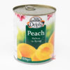 đào đóng hộp delphi peach halves in syrup