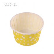 ly giấy cupcake tròn màu vàng 4435 100 cái